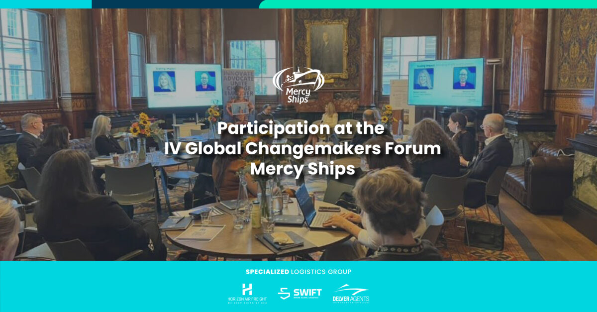 Verónica Baldasso at the IV Global Changemakers Forum: Leadership and Purpose with Mercy Ships